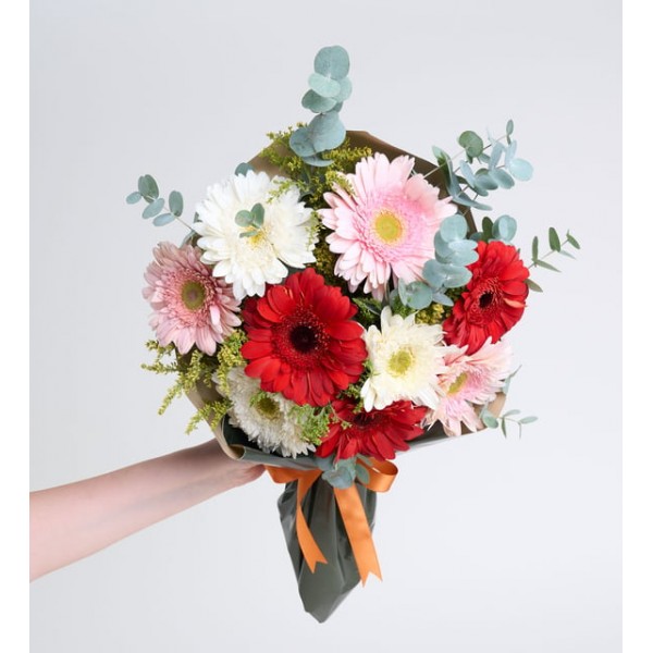 Karışık Gerbera Buketi